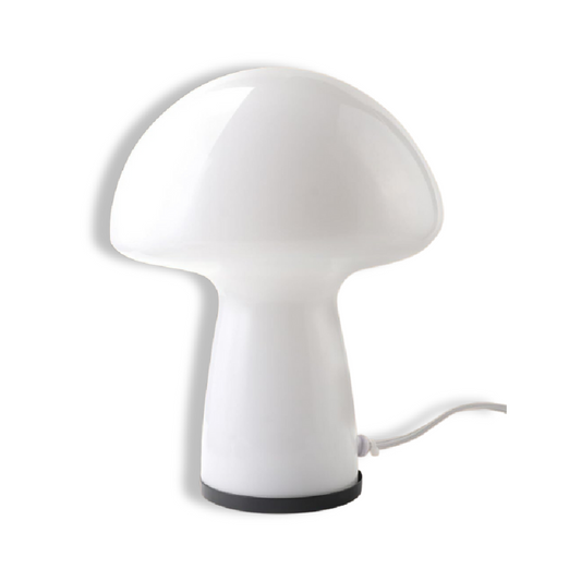 Dimmable Postmodern Minimalist Glass Mushroom Table Lamp