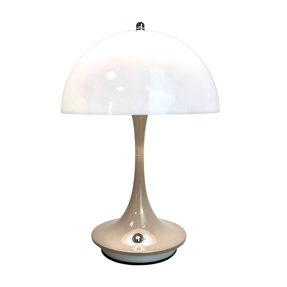 Dimmable Flower-Shaped Mushroom Bedside Table Lamp