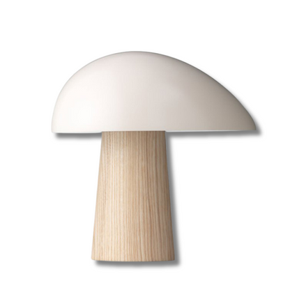 Night Owl-Inspired Mushroom Table Lamp