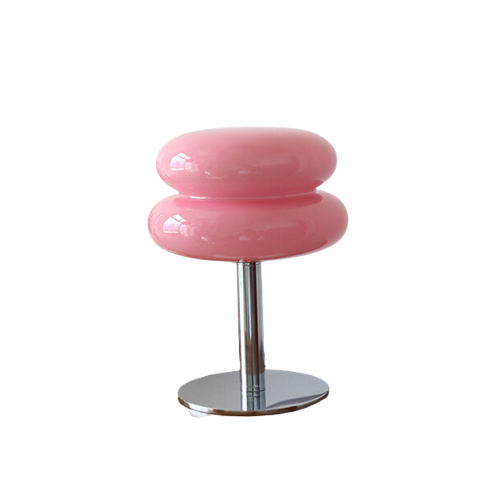 Egg Tart Modern Nightstand Lamp - Cute and Stylish Design