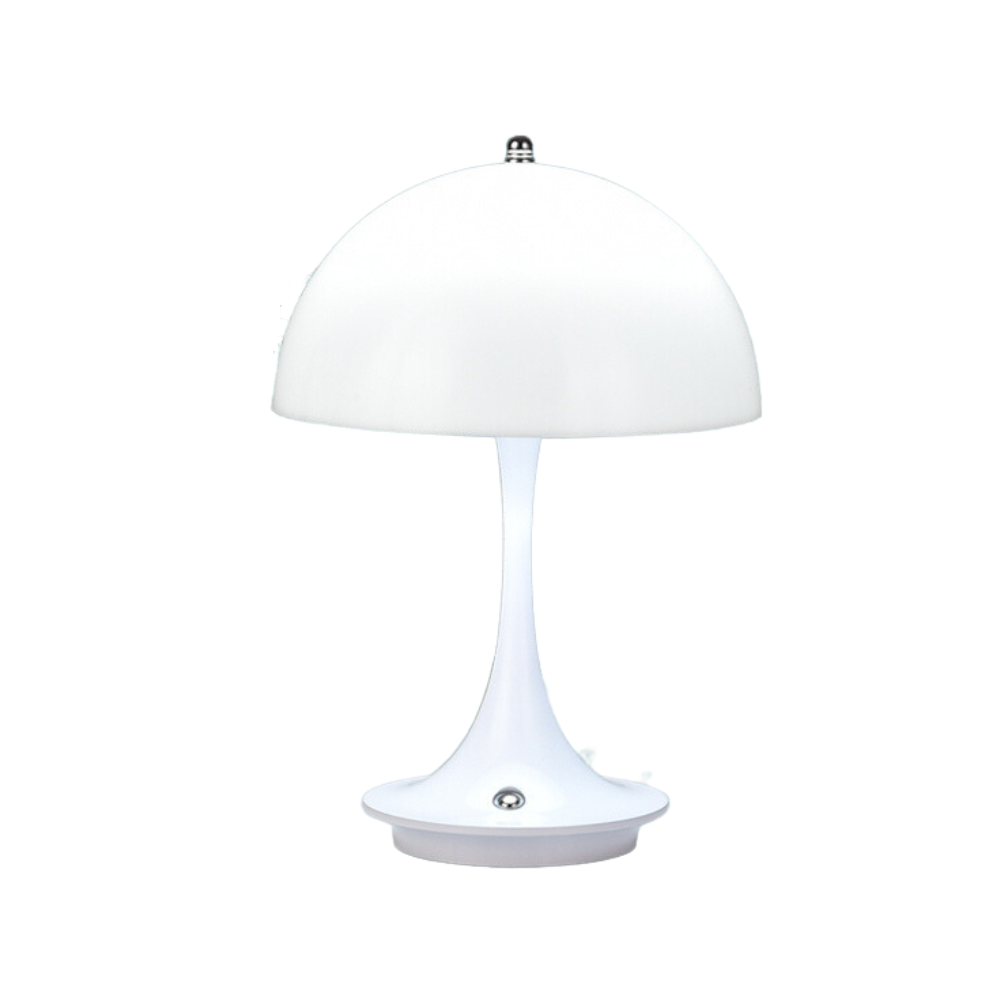 Dimmable Flower-Shaped Mushroom Bedside Table Lamp