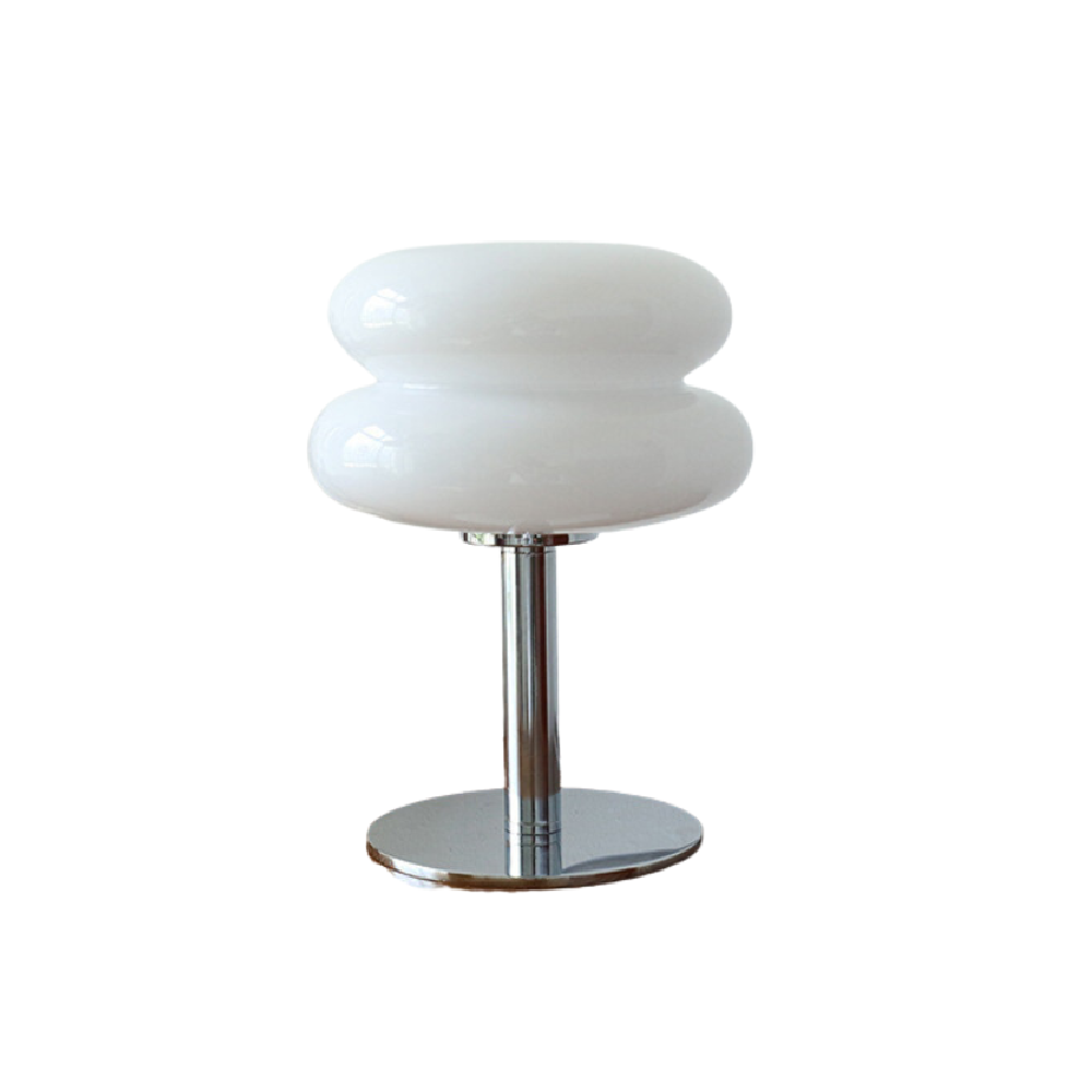 Egg Tart Modern Nightstand Lamp - Cute and Stylish Design