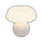 Cream French-Style Bedside Mushroom Lamp with Eye Protection Design