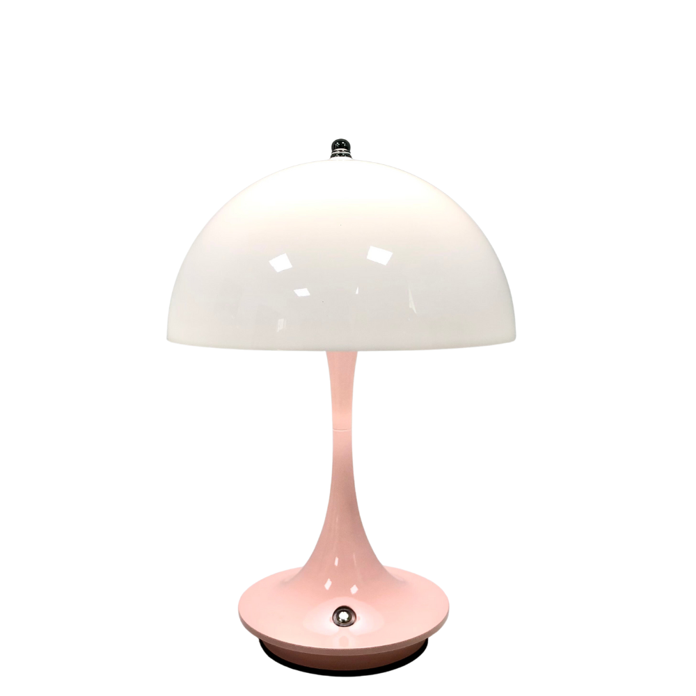 Dimmable Flower-Shaped Mushroom Bedside Table Lamp