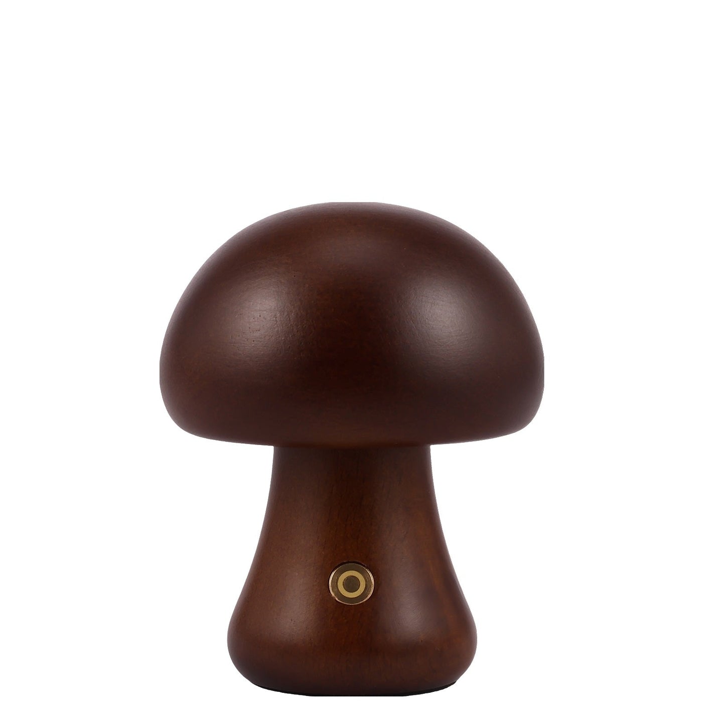 LED Wooden Mushroom Table Lamp - Cute and Stylish Design